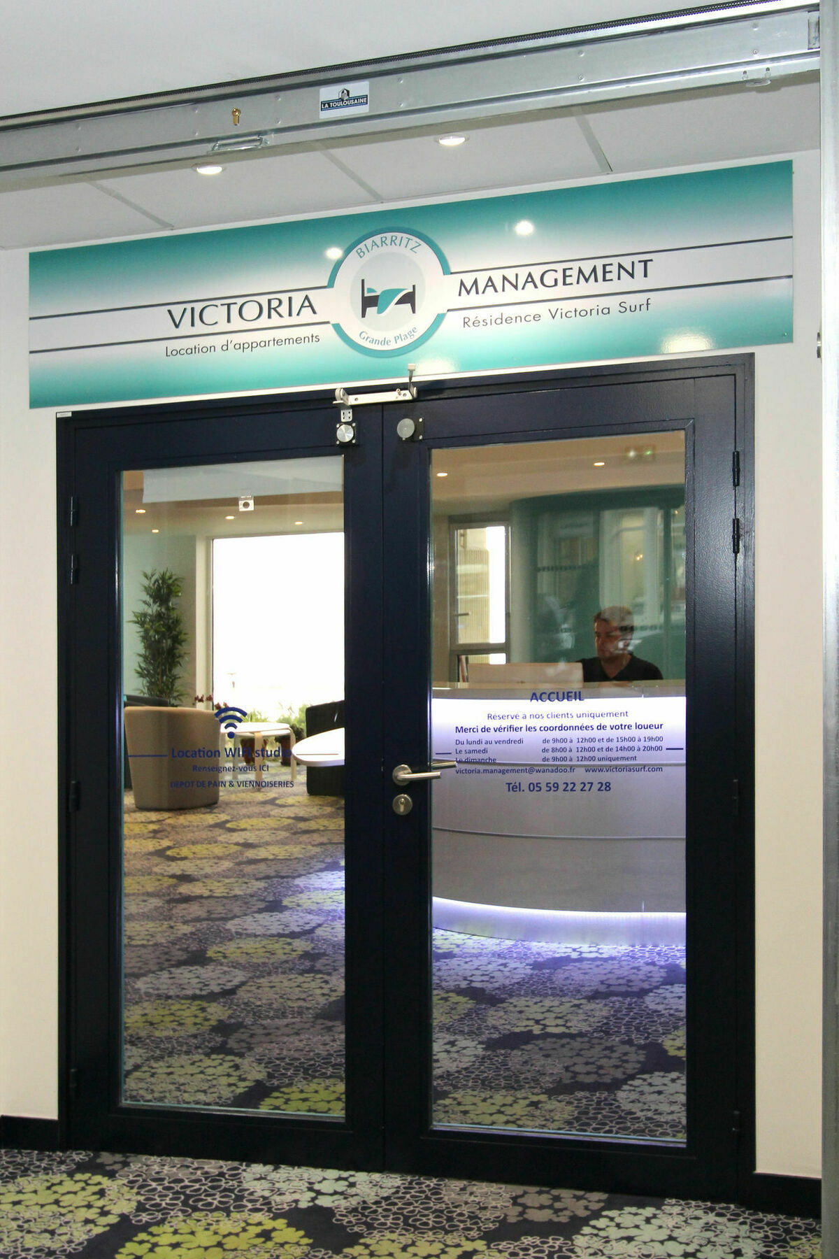 Residence Victoria Surf Биарриц Экстерьер фото